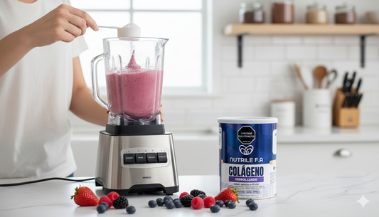 🍓 Smoothie antioxidante con colágeno Nutrile F.A